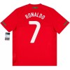 Portugal Ronaldo 7 2010 Fodboldtrøje Hjemmebane Retro