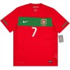 Portugal Ronaldo 7 2010 Fodboldtrøje Hjemmebane Retro