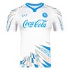 SSC Napoli Pre-Match Fodboldtrøje 2025-26 Hvid