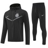 Inter Milan Trænings jacke Hoodie 2025-26 Sort Inter Milan Trænings jacke Hoodie 2025-26 Sort
