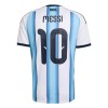 Argentina Messi 10 Fodboldtrøje Hjemmebane VM 2026 Argentina Messi 10 Fodboldtrøje Hjemmebane VM 2026