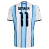 Argentina Di Maria 11 Fodboldtrøje Hjemmebane VM 2026