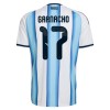 Argentina Garnacho 17 Fodboldtrøje Hjemmebane VM 2026