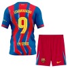 Børn - FC Barcelona Lewandowski 9 Fodboldtrøje Fjerde 2025-26