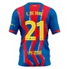 FC Barcelona F. De Jong 21 Fodboldtrøje Fjerde 2025-26 FC Barcelona F. De Jong 21 Fodboldtrøje Fjerde 2025-26