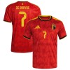 Belgien De Bruyne 7 Fodboldtrøje Hjemmebane VM 2026 Belgien De Bruyne 7 Fodboldtrøje Hjemmebane VM 2026