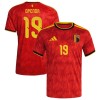 Belgien Openda 19 Fodboldtrøje Hjemmebane VM 2026