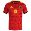 Belgien Openda 19 Fodboldtrøje Hjemmebane VM 2026