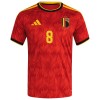 Belgien Tielemans 8 Fodboldtrøje Hjemmebane VM 2026