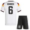 Børn - Tyskland Kimmich 6 Fodboldtrøje Hjemmebane VM 2026