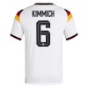 Børn - Tyskland Kimmich 6 Fodboldtrøje Hjemmebane VM 2026