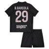 Børn - Paris Saint-Germain B. Barcola 29 Fodboldtrøje Fjerde Jordan 2025-26 Børn - Paris Saint-Germain B. Barcola 29 Fodboldtrøje Fjerde Jordan 2025-26