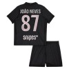 Børn - Paris Saint-Germain Joao Neves 87 Fodboldtrøje Fjerde Jordan 2025-26 Børn - Paris Saint-Germain Joao Neves 87 Fodboldtrøje Fjerde Jordan 2025-26