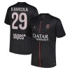 Paris Saint-Germain B. Barcola 29 Fodboldtrøje Fjerde Jordan 2025-26