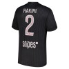 Paris Saint-Germain Hakimi 2 Fodboldtrøje Fjerde Jordan 2025-26