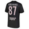 Paris Saint-Germain Joao Neves 87 Fodboldtrøje Fjerde Jordan 2025-26