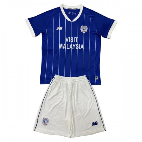 Børn - Cardiff City Fodboldtrøje Hjemmebane 2025-26 Børn - Cardiff City Fodboldtrøje Hjemmebane 2025-26