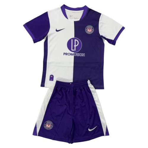 Børn - Toulouse Fodboldtrøje Hjemmebane 2025-26 Børn - Toulouse Fodboldtrøje Hjemmebane 2025-26
