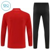 Børn - AC Milan Trænings Sweatshirt 2025-26 Kvart zip Rød