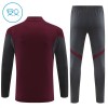 Børn - Arsenal Trænings Sweatshirt 2025-26 Kvart zip Rød