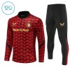Børn - Feyenoord Rotterdam Rotterdam Trænings Sweatshirt 2025-26 Kvart zip Rød Børn - Feyenoord Rotterdam Rotterdam Trænings Sweatshirt 2025-26 Kvart zip Rød