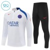 Børn - Paris Saint-Germain Trænings Sweatshirt 2025-26 Kvart zip Hvid