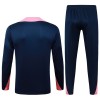 FC Barcelona Trænings Sweatshirt 2025-26 Kvart zip Blå