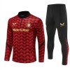Feyenoord Rotterdam Rotterdam Trænings Sweatshirt 2025-26 Kvart zip Rød Feyenoord Rotterdam Rotterdam Trænings Sweatshirt 2025-26 Kvart zip Rød