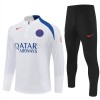 Paris Saint-Germain Trænings Sweatshirt 2025-26 Kvart zip Hvid