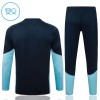 Børn - Argentina Navy Version Trænings Sweatshirt 2026-27 Kvart zip