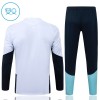 Børn - Argentina Trænings Sweatshirt 2026-27 Kvart zip Hvid