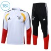 Børn - Tyskland Trænings Sweatshirt 2026-27 Kvart zip Hvid