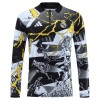 Real Madrid Marvel Trænings Sweatshirt 2026-27 Kvart zip Sort