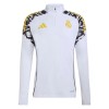 Real Madrid Trænings Sweatshirt 2026-27 Kvart zip Hvid