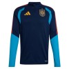Spanien Navy Version Trænings Sweatshirt 2026-27 Kvart zip