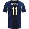 Brasilien Raphinha 11 Fodboldtrøje Udebane VM 2026