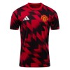 Manchester United Pre-Match Fodboldtrøje 2025-26 Rød Manchester United Pre-Match Fodboldtrøje 2025-26 Rød