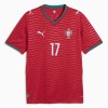 Portugal Rafael Leao 17 Fodboldtrøje Hjemmebane VM 2026