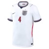 Børn - England Rice 4 Fodboldtrøje Hjemmebane VM 2026