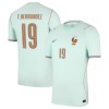 Frankrig Theo Hernandez 19 Fodboldtrøje Udebane VM 2026 Frankrig Theo Hernandez 19 Fodboldtrøje Udebane VM 2026