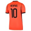 Holland Memphis 10 Fodboldtrøje Hjemmebane VM 2026