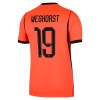 Holland Weghorst 19 Fodboldtrøje Hjemmebane VM 2026