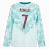 Portugal Ronaldo 7 Fodboldtrøje Udebane VM 2026 Langærmet