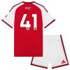 Børn - Arsenal Rice 41 Fodboldtrøje Hjemmebane 2026-27 Børn - Arsenal Rice 41 Fodboldtrøje Hjemmebane 2026-27