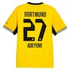 Borussia Dortmund Adeyemi 27 Fodboldtrøje Hjemmebane 2026-27