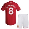 Børn - Manchester United B. Fernandes 8 Fodboldtrøje Hjemmebane 2026-27