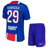 Børn - Paris Saint-Germain Bradley Barcola 29 Fodboldtrøje Hjemmebane 2026-27