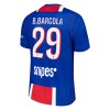 Børn - Paris Saint-Germain Bradley Barcola 29 Fodboldtrøje Hjemmebane 2026-27