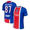 Paris Saint-Germain Joao Neves 87 Fodboldtrøje Hjemmebane 2026-27