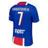 Paris Saint-Germain Kvaratskhelia 7 Fodboldtrøje Hjemmebane 2026-27